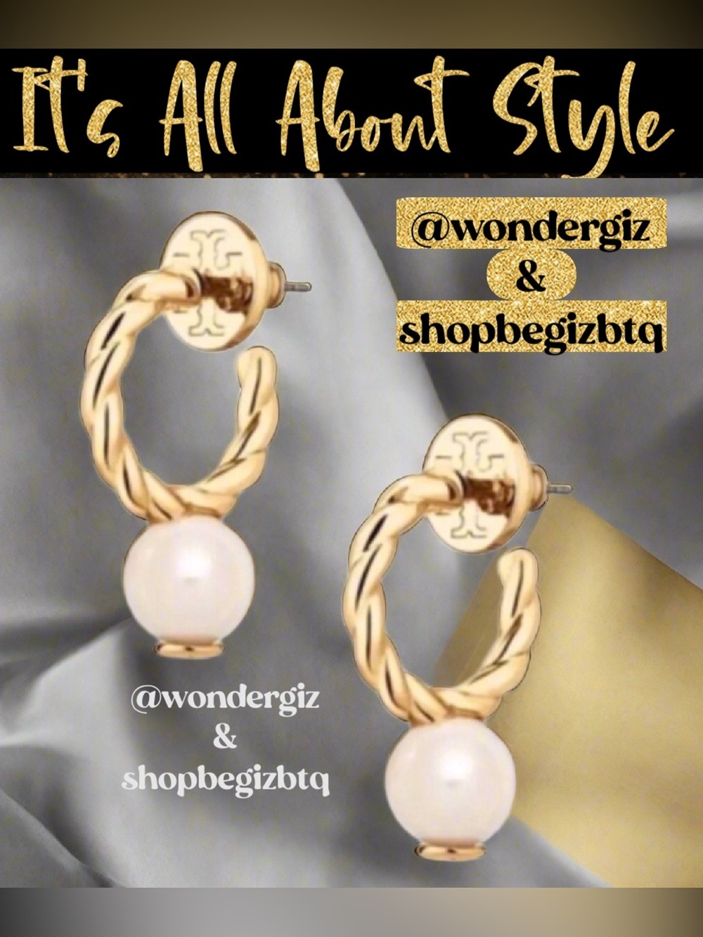 🆕 Tory Burch Authentic Jewelry Earrings At Awesome Prices To Buy Now & Save